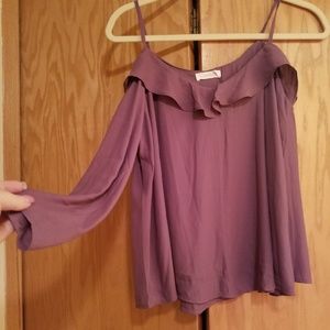 Cold shoulder top